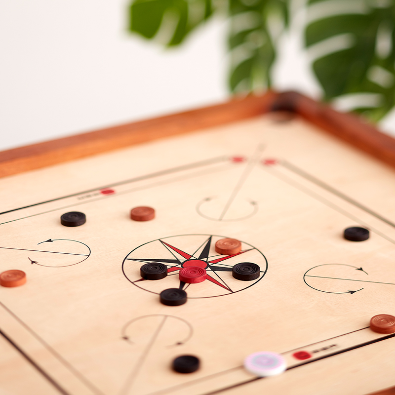 Indoor Games – Carrom, board games